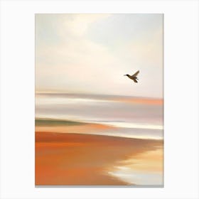Chesil Beach, Dorset Neutral 1 Canvas Print