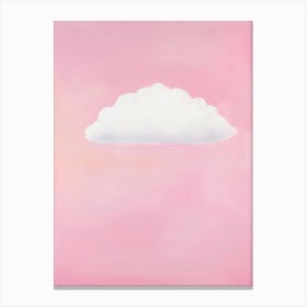 Cloud Wall Art Painting Pink Sky Print Canvas Print