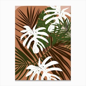 Tropical Leaves 163 Canvas Print