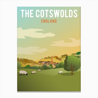 The Cotswolds Canvas Print