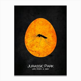 Jurassic Park Film Canvas Print