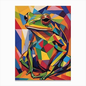 Colorful Frog 1 Canvas Print