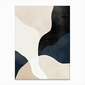 Drifting In Stillness Minimalist Style Canvas Print