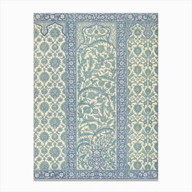 Arabic Pattern, La Decoration Arabe By Emile Prisses D’Avennes,Digitally Enhanced Lithograph From Our Own Canvas Print