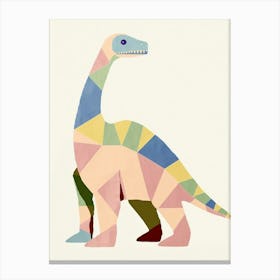 Nursery Dinosaur Art Iguanodon 2 Canvas Print