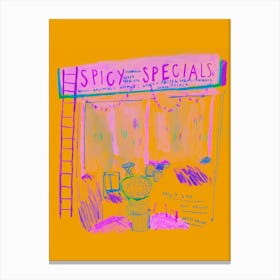 Spicy Specials Canvas Print