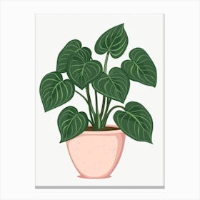 Plant In A Pot 35 Canvas Print