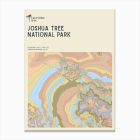 Joshua Tree National Park Series California Usa Canvas Print