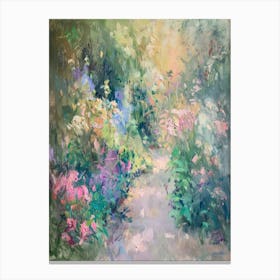 Floral Garden English Oasis 11 Canvas Print