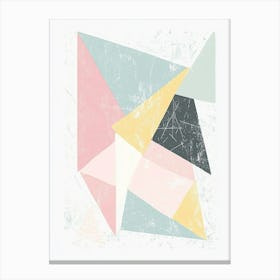 Abstract Triangles Canvas Print 2 Canvas Print