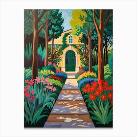 Garden Path 5 Canvas Print