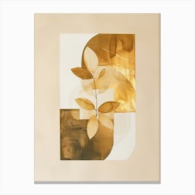 Gold Leaf 10 Canvas Print