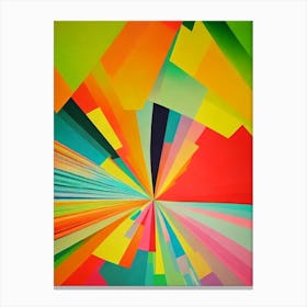 Abstract Paint Canvas Print