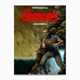 The Goonies, Wall Print, Movie, Poster, Print, Film, Movie Poster, Wall Art, Canvas Print