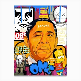 Barack Obama Canvas Print