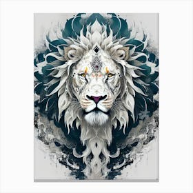 Lion art 62 Canvas Print