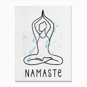 Namaste Canvas Print