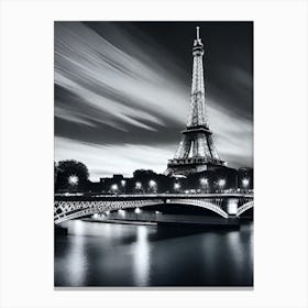 Eiffel Tower In Paris 8 Canvas Print