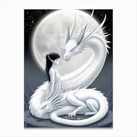 Mystical Fantasy Illustration 47 Canvas Print