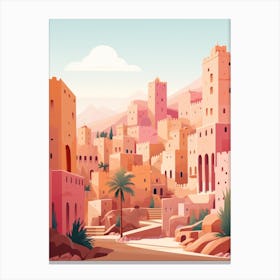 Mediterranean City 1 Canvas Print