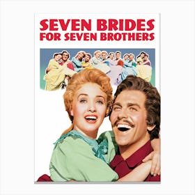 Seven Brides For Seven Brothers (1954) Canvas Print