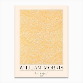 William Morris - Larkspur Canvas Print