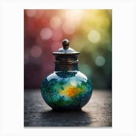 Small Jar Canvas Print