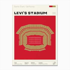 San Francisco - Levi'S Stadium Canvas Print