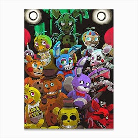 Five Nights at Freddy's Movie Canvas Print