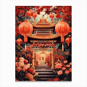 Chinese New Year Decorations 13 Canvas Print