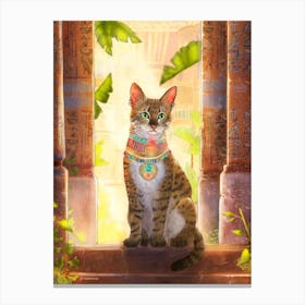 Egyptian Cat Canvas Print