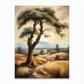 Lone Tree 1 Canvas Print