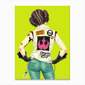 Rebel Scum Punk Canvas Print