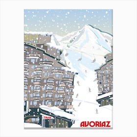 Avoriaz Canvas Print