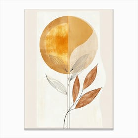 Abstract Flower Canvas Print