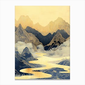 Chinese Landscape Canvas Print