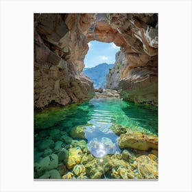 Cave In Croatia 1 Canvas Print