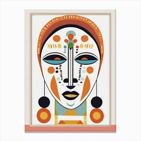 African Print Canvas Print