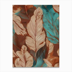 Tropical Leaves 34 Canvas Print