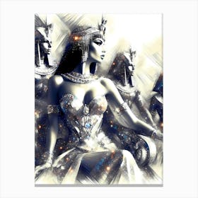 Cleopatra Portrait Artwork 177 Canvas Print