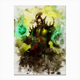 Ner Zhul World Of Warcraft Canvas Print