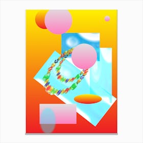 Abstract Painting Canvas Print