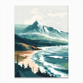 Landscape Painting 11 Canvas Print