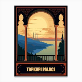 Topkapi Palace Art Deco 1 Canvas Print