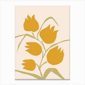 Yellow Tulips Canvas Print