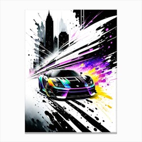 Need For Speed Car Canvas Print