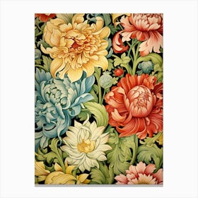 Floral Wallpaper 74 Canvas Print