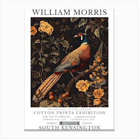 William Morris Exhibitions Birds Series 24 Canvas Print