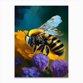 Apis Bee 3 Painting Canvas Print