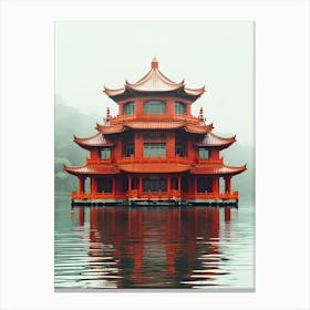Chinese Pagoda 5 Canvas Print